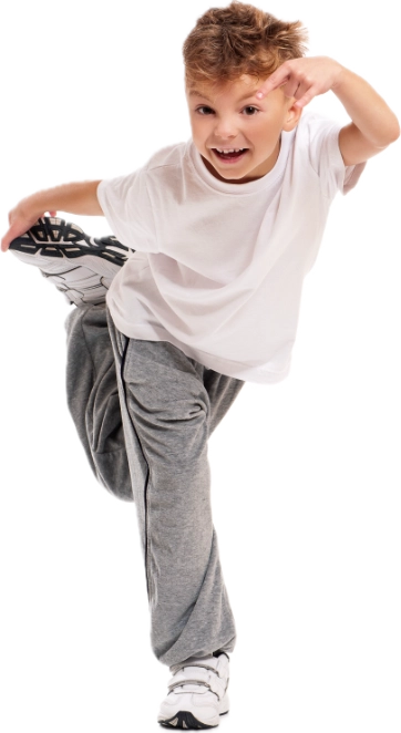 Kid dancing